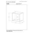 Lucide 00224/01/30 Wandleuchte Ruben 1x40W | E27