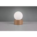 Trio R59051065 Countess Tischleuchte 1x25W | E14 | IP20 - Touch light/off Funktion, Kaffee, weiß