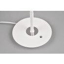 Trio 523310131 LED-Tischleuchte Monza 1x12W | 1400lm | 2300+3000+4000K | IP20 - einstellbare Lichtfarbe in einzelnen Stufen, flexibler Arm, integrierter Dimmer mit Sensor, Memory-Funktion, mattweiß