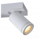 Lucide 09930/15/31 Spotleuchte 3x5w | LED GU10 | 3x320lm | 2200K / 3000K | IP44 - inkl. Lampe, weiß, einstellbar, dimmbar, CCT
