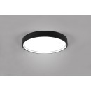 Trio 641310232 LED-Deckenleuchte Doha - Lichtfarbeneinstellung an der Leuchte, getrennte Schaltung der Leuchtmittel, mattschwarz