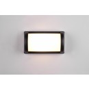 Trio R21186132 Außenwandleuchte Puelo 1x10W | E27 | IP44 - mattschwarz