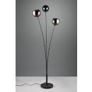 Trio R41303017 Stehleuchte Sheldon 3x10W | E14 | IP20 - Fußschalter, mehrfarbig/schwarz