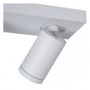 Lucide 09930/10/31 Spotleuchte 2x5w | LED GU10 | 2x320lm | 2200K / 3000K | IP44 - inkl. Lampe, weiß, einstellbar, dimmbar, CCT