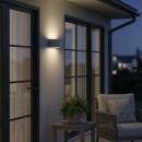 Ideal Lux 061580 Außenwandleuchte 1x60W Andromeda | E27 | IP55 - anthrazit