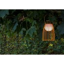 Lucide 06801/01/43 LED Außen-Tischlampe Fjara 1x0,3W | 30lm | 2800k | IP44 - Braun, dimmbar, Metallic, Laden