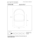 Lucide 06802/01/43 LITTLE JOE Outdoor-Tischleuchte LED 0,3W | 30lm | 2800-3000K | IP44 - weiß, tragbar