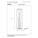 Lucide 08724/03/30 Stehleuchte Arthur 3x40W | E27