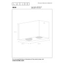 Lucide 09101/02/31 Deckenleuchte 2x50W | GU10