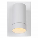 Lucide 09831/01/31 Außenwandlampe Taylor 1x5w | Gu10 | IP54 - weiß, Fleck, einstellbar, Bewegungssensor