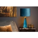 Lucide 10501/81/37 Tischlampe Extravaganza Velvet - 1x40w | E27 - Türkis, Metall, Schalter an Kabel