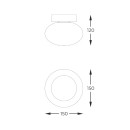 Zuma Line 133867-028001 Deckenleuchte OMI G9
