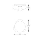 Zuma Line 133867-027996 Deckenleuchte OMI G9