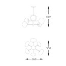 Zuma Line 133867-027986 Pendelleuchte OMI G9