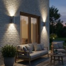 Ideal Lux 163628 Außenwandleuchte Gun 2x35W|GU10|IP44