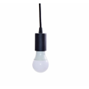 LEDKO 00411 Pendelleuchte 1x40W | E27 - schwarz