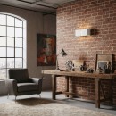 Ideal Lux 170923 Wandleuchte Clip Corten 2x40W | G9 - braun