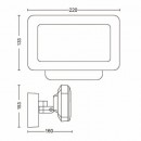 Philips Hue 8719514382763 LED Reflektor Welcome 1x205w | 2600lm | 2700k | IP44 - dimmbar weiß, schwarz