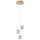 Lucide L134991360 LED Pendelleuchte CINTRA | 3x4,7W integrierte LED-Quelle | 3x283lm | 2700K