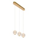Lucide L134991260 LED Pendelleuchte CINTRA | 3x4,7W integrierte LED-Quelle | 3x283lm | 2700K