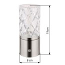 Globo 21010N LED Tischlampe LUNKI  | 2,5W integrierte LED-Quelle | 185lm | 2700/4000/6500K