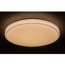 Rabalux 2118 LED Deckenleuchte Bruce 1x60w | 4800lm | 3000-6000K | RGB - dimmbare, Fernbedienung, Timer, Nacht Übernachtung, Sterneffekt, weiß