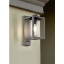 Trio 212069142 Außenwandleuchte mit Bewegungsmelder Lunga 1x40W | E27 | IP44 - Anthrazit