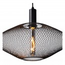 Lucide 21423/45/30 Deckenleuchte Mesh 1x40w | E27 - schwarz, dimmbar