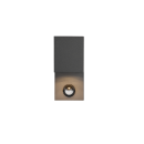 Trio 214269142 Außenwandleuchte mit Bewegungsmelder Roya 1x35W | GU10 | IP44 - Anthrazit
