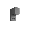 Trio 214269142 Außenwandleuchte mit Bewegungsmelder Roya 1x35W | GU10 | IP44 - Anthrazit