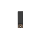 Trio 214269242 Außenwandleuchte mit Bewegungsmelder Roya 2x35W | GU10 | IP44 - Anthrazit