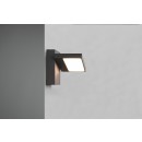 Trio 226360142 LED Außen Wandleuchte Horton 1x8w | 1000lm | 3000k | IP54 - einstellbar, Anthrazit
