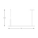 Zuma Line 003064-026643 LED Pendelleuchte CLAUD integrierte LED-Quelle