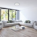 Rabalux 2420 LED-Deckenleuchte Cressida 1x24W | 1720lm | 4000K - Sterneffekt, weiß