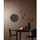 Lucide 24401/21/30 LED Hängende Deckenleuchte Tubule 3x7w | 3 x644lm | 2700k - schwarz