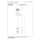 Lucide L134960702 LED Pendelleuchte KLIGANDE | 9W integrierte LED-Quelle | 700lm | 2700K