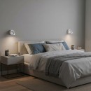 Ideal Lux 260600 LED Wandlampe Bean 1x35w | 220lm | 3000K - Netzschalter auf Körper, weiß