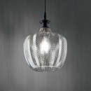 Ideal LUX 263649 Hängende Deckenleuchte Lord 1x60w | E27 - Rauchglas