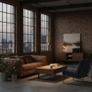 Ideal Lux 279794 LED Hängende Deckenleuchte Diesis SP 1x7w | 660lm | 3000k - Messing