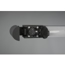 Trio 284074232 LED Wandleuchte Piera 1x8w | 850lm | 3000k | IP44 - schwarz