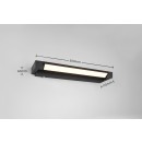 Trio T284770132 LED Wandleuchte über dem Spiegel FABRIZIO  | 9W integrierte LED-Quelle | 1000lm | 2300+3000+4000K