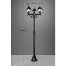 Trio T405760332 Gartenleuchte LIVENZA E27