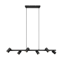 Trio 302400632 Deckenleuchte Marley 6x35W | GU10 - schwarz