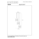 Lucide L214331330 Pendelleuchte ROSAS E27