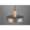 Trio 309500167 Hängende Deckenleuchte Gaya 1x28w | E27 - Antike Nickel