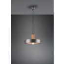Trio 309500167 Hängende Deckenleuchte Gaya 1x28w | E27 - Antike Nickel