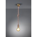 TRIO 310100104 Rope Hängeleuchte E27 1x60W