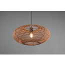 Trio 312300136 1x40w Hängende Deckenleuchte Hedda | E27 - einstellbare Höhe, schwarz, natürlich