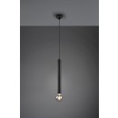 Trio 313400132 Hängende Deckenleuchte Clermont 1x10w | E27 - einstellbare Höhe, schwarz