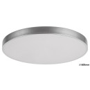 Rabalux 3317 LED-Deckenleuchte Tesie 1x60w | 5000lm | 3000-6000K - Dimmbare, Fernbedienung, Timer, Nacht Übernachtung, Stellar-Effekt, Silber, weiß